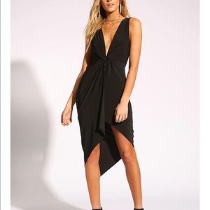 Plunge Bodycon Dress